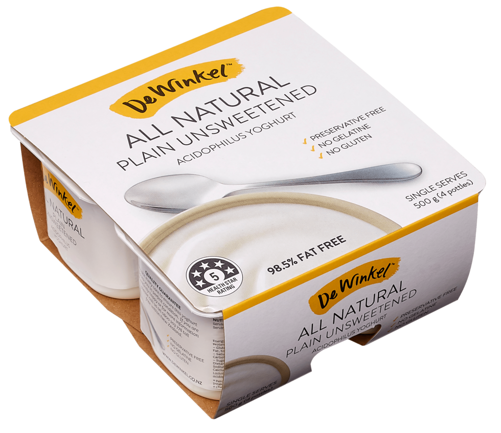 Plain Unsweetened 4 pack